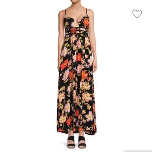 Free People Floral Maxi dress